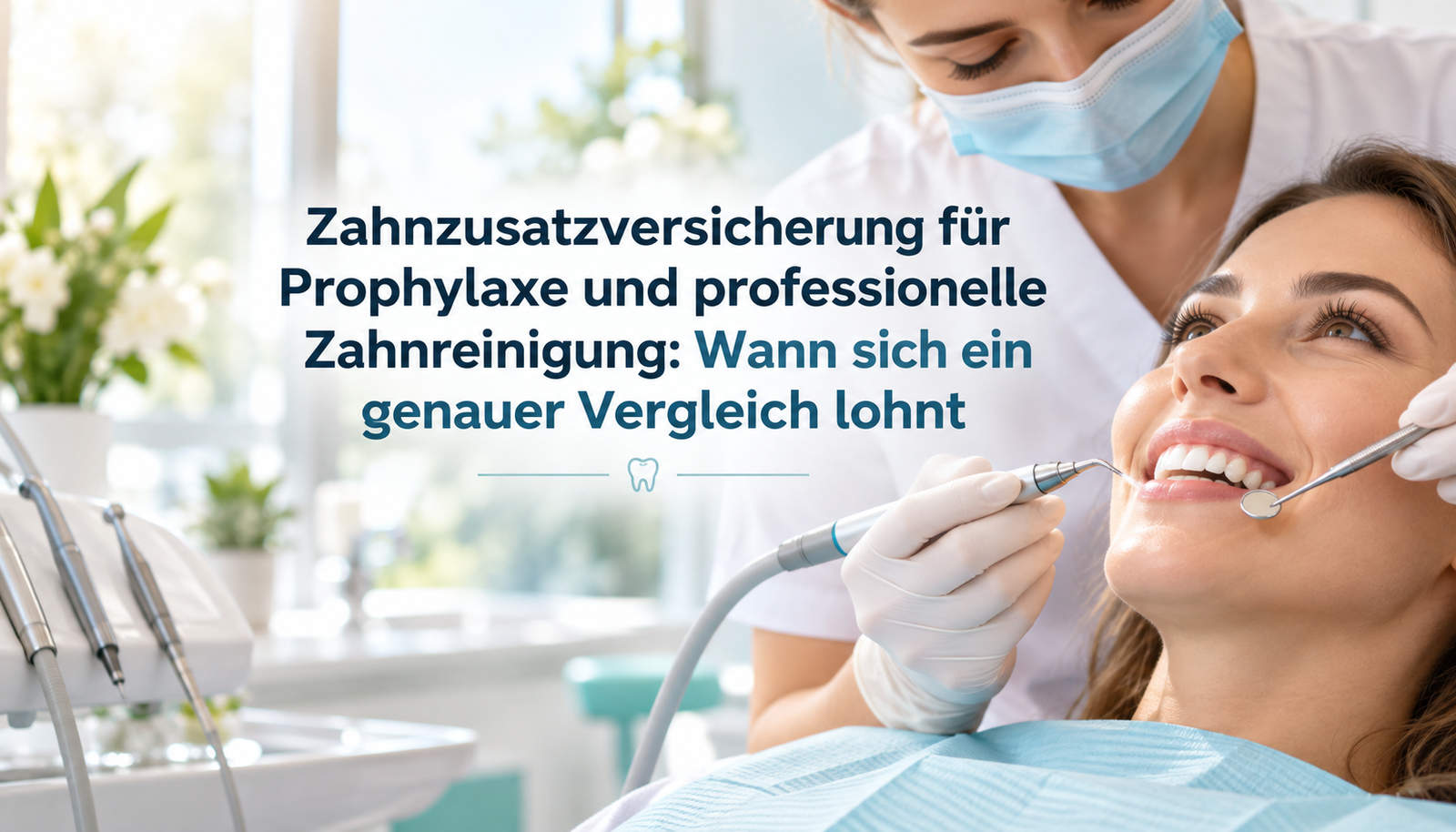 Zahnzusatzversicherung für Prophylaxe und professionelle Zahnreinigung: Wann sich ein genauer Vergleich lohnt