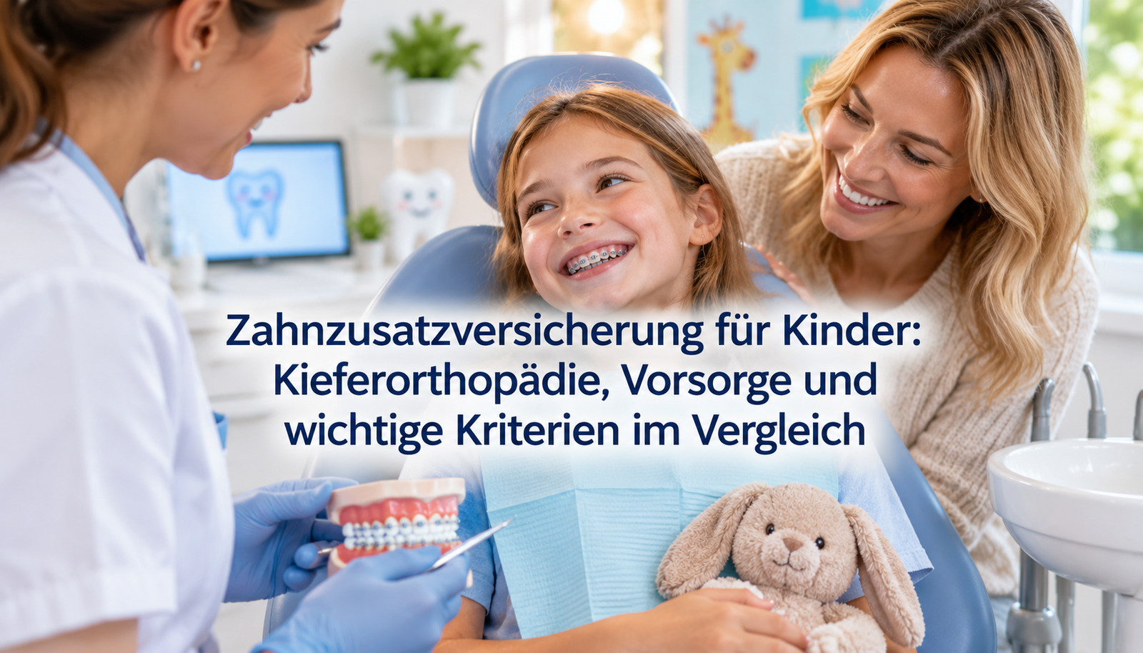 Zahnzusatzversicherung für Kinder: Kieferorthopädie, Vorsorge und wichtige Kriterien im Vergleich