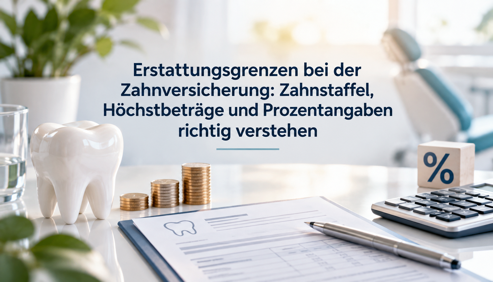 Erstattungsgrenzen bei der Zahnversicherung: Zahnstaffel, Höchstbeträge und Prozentangaben richtig verstehen